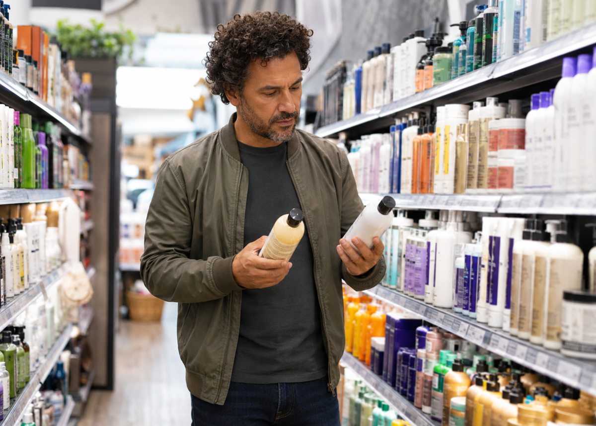 Men’s curly hair products