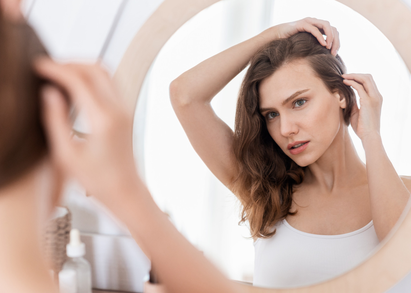 Hair thinning in women